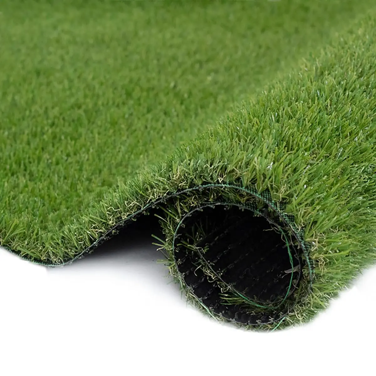 Artificial Grass 15x15FT,0.8in Pile Height Multi-Sizes Artificial Turf Outdoor Grass, Customized