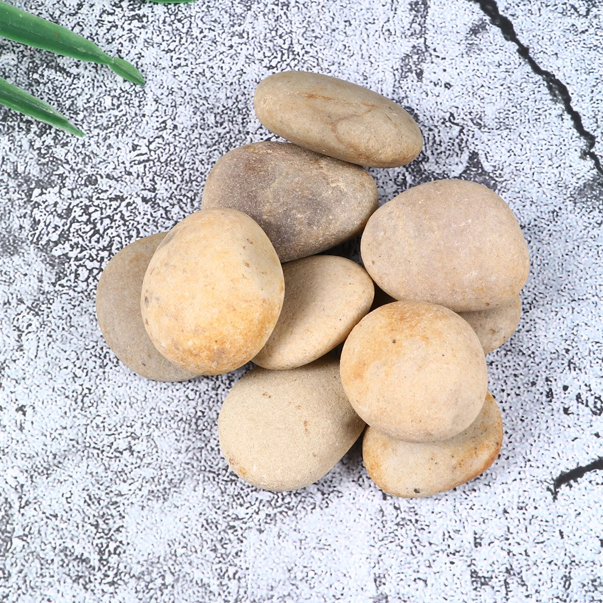 

Natural Diy Painting Stones Creative River Rocks For Kids Home School Art Craft Smooth Pebbles No Wax 3-4Cm Random Size 1