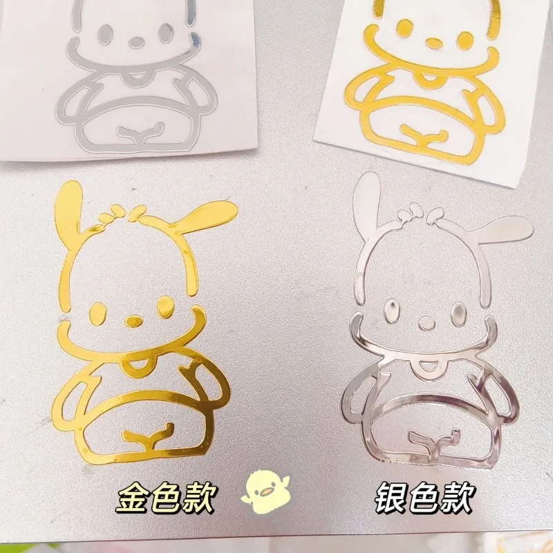 

Cartoon Animation Pachacco Hello Kitty High-value Metal Sticker Small Sticker Diy Decoration Computer Tablet Phone Sticker Gift
