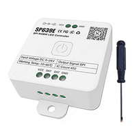 1set DC5-24V SPI Dream Color LED Controller SP638E SP639E SP63AE Blue-tooth APP Control RGB RGBW RGBCCT for 2811 2812B Led Strip