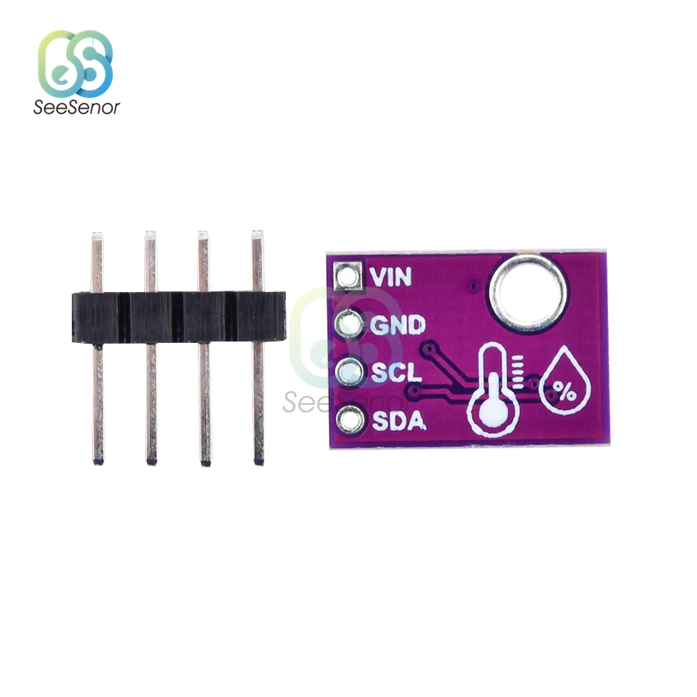 AHT20 AHT21ความแม่นยำสูงดิจิตอลความชื้นและอุณหภูมิ Sensor โมดูลวัด I2C การสื่อสาร