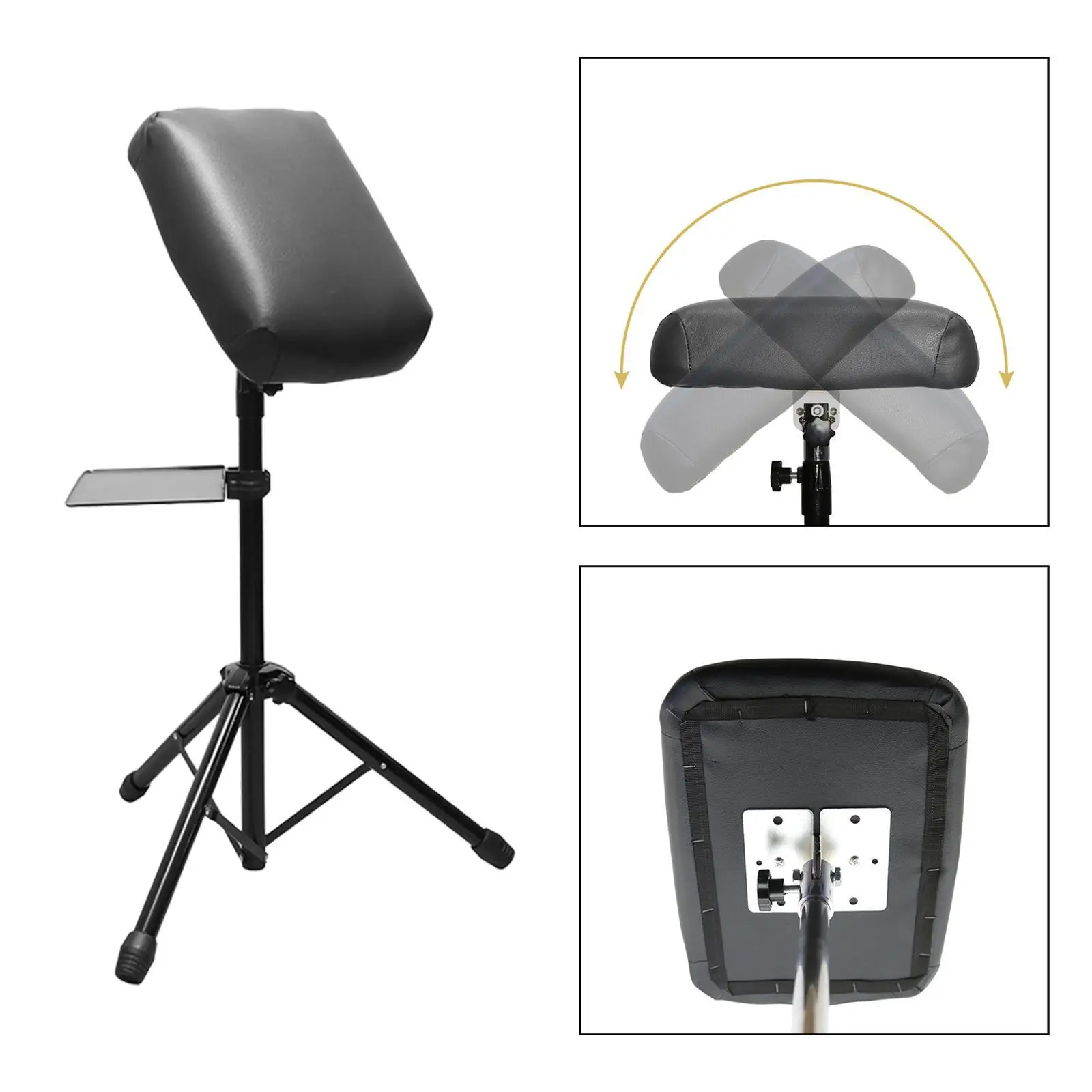 Tattoo Armrest Tilt Tattoo Equipment,Thickened,Portable,Arm Leg Rest Stand,Adjustable Height for Makeup Salons Studios Beauty