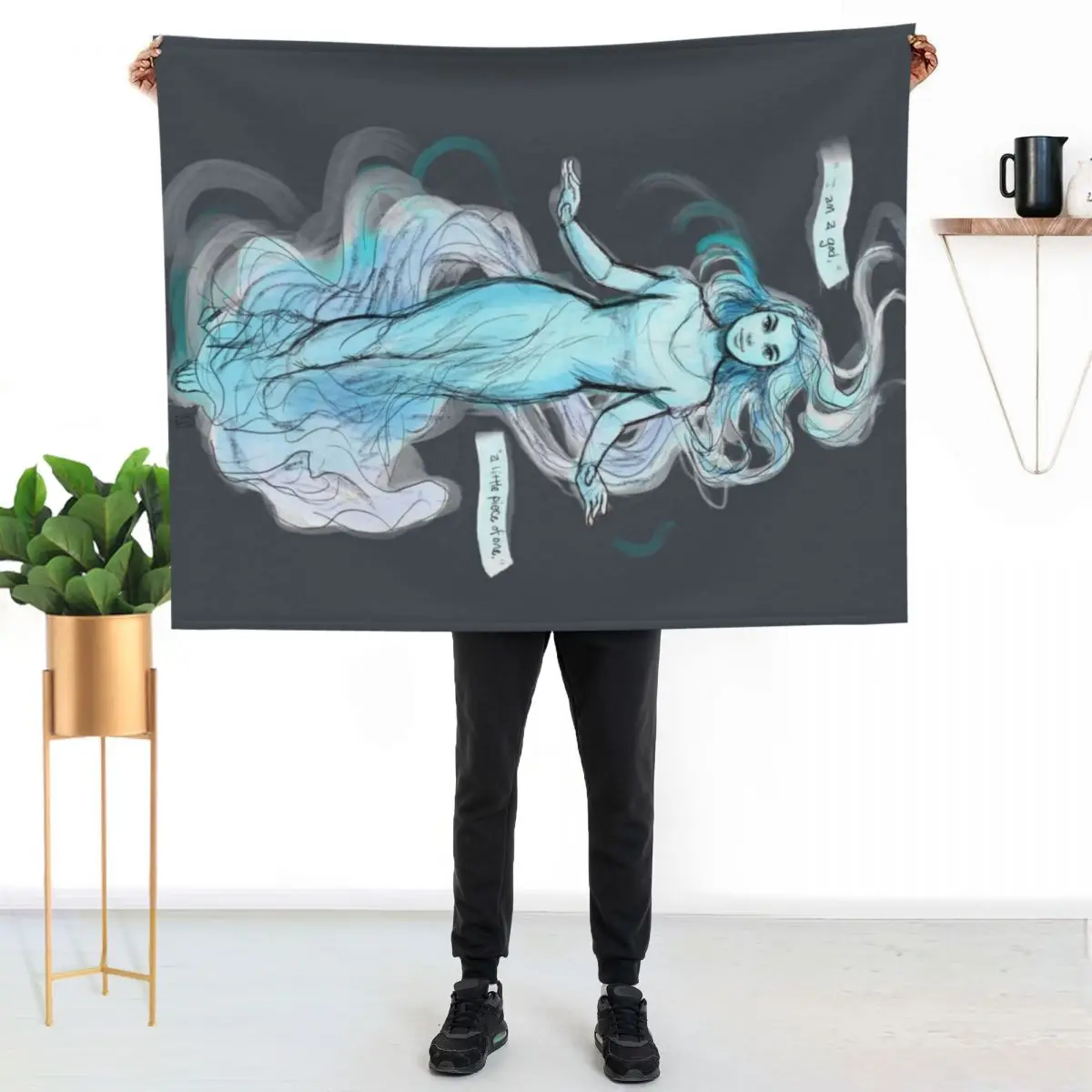 Wind Spirit Throw Blanket Camping heavy to sleep Flannel Furrys Designers Hairy Blankets