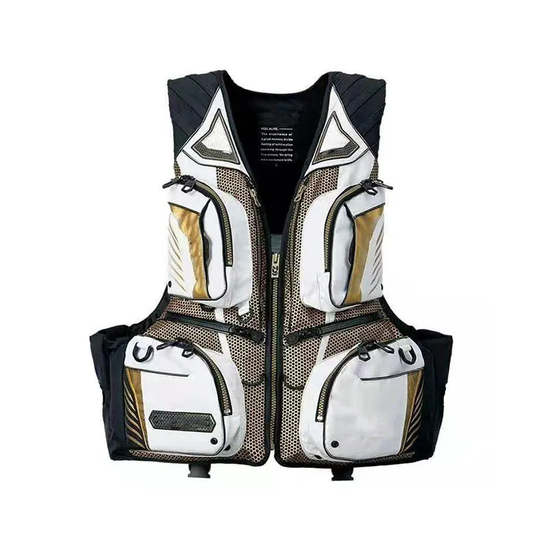 2024 New  Fishing Life Jacket Night Reflected Life Vest Multi-function Buoyancy Life Vest 120KG