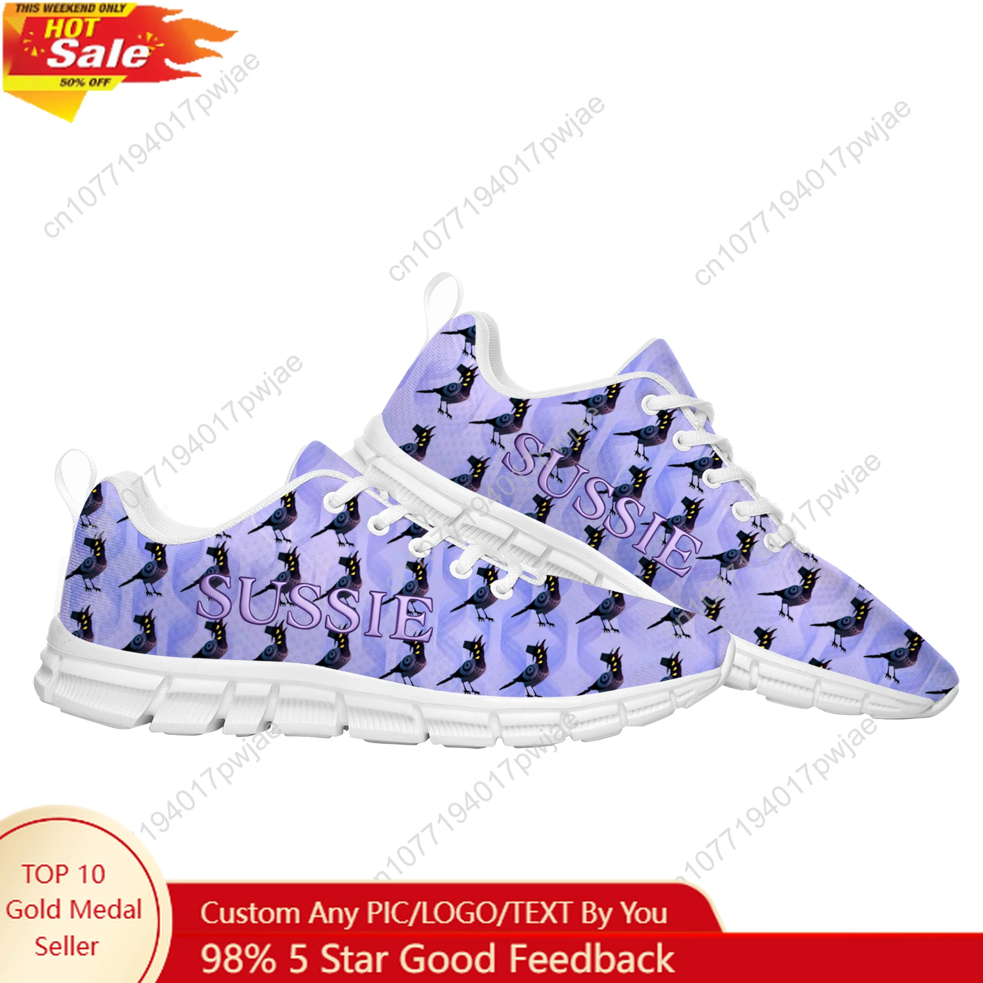 

KPop Demon Hunters Sussie Sports Shoes Mens Womens Sneakers Lightweight Fashion Casual Hiking Sneaker Custom Built Shoes