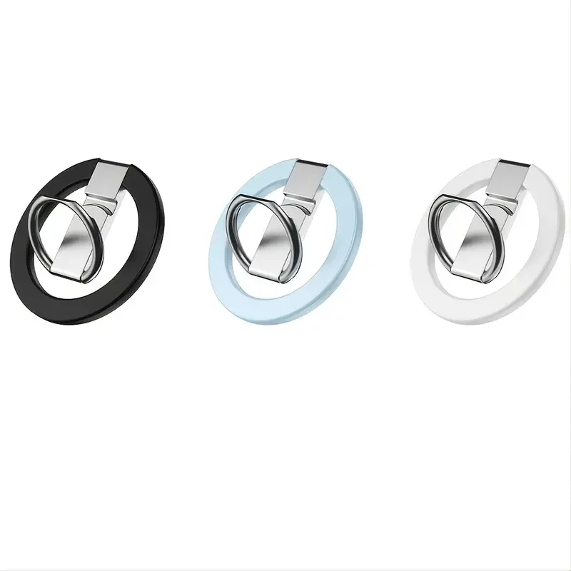 

1pc Magnetic Metal Phone Stand Finger Rings Car Mobile Phone Holder For IPhone 13 12 Pro