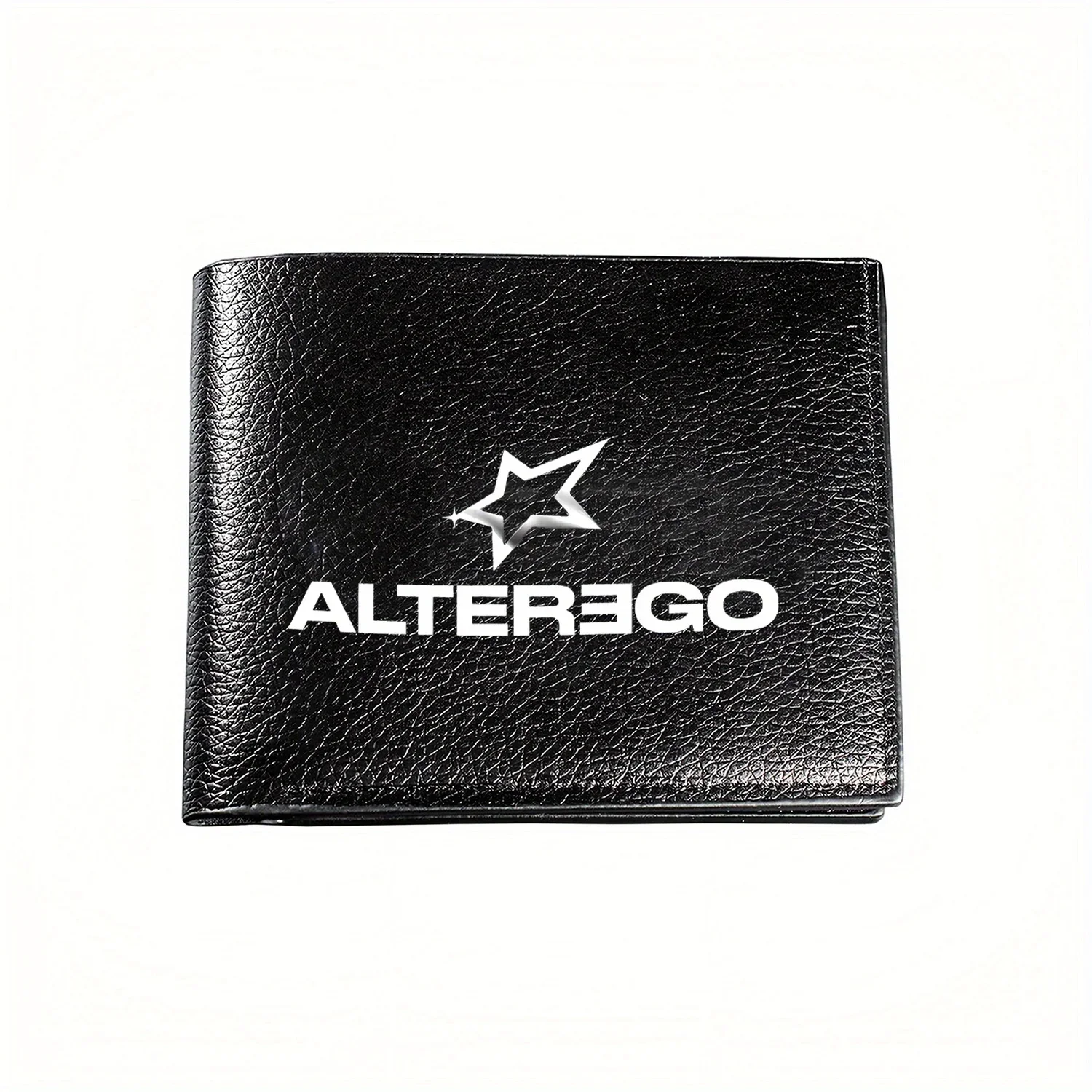 

Стильный мужской кошелек с логотипом Alterego Star, деловой повседневный элегантный простой практичный качественный кошелек, стильный креативный принт с графикой