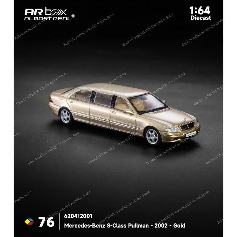 【New in Stock】ARbox 1/64 Mercedes W220 Extended Model, Ideal Choice for Collection and Display view 2