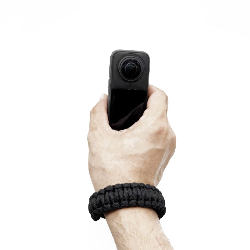 Insta360 용 OSMO Action Pro 용 범용 스포츠 카메라 교수형 손목 로프 매는 밧줄 분실 방지 카메라 스트랩