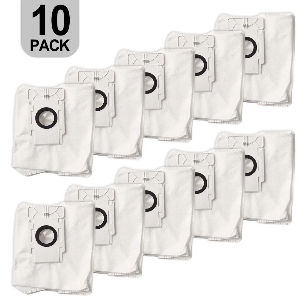 Sacchetti di ricambio per la raccolta della polvere per aspirapolvere robot Greenworks GRV3011 Facile da sostituire e mantenere l'efficienza dell'aspirazione