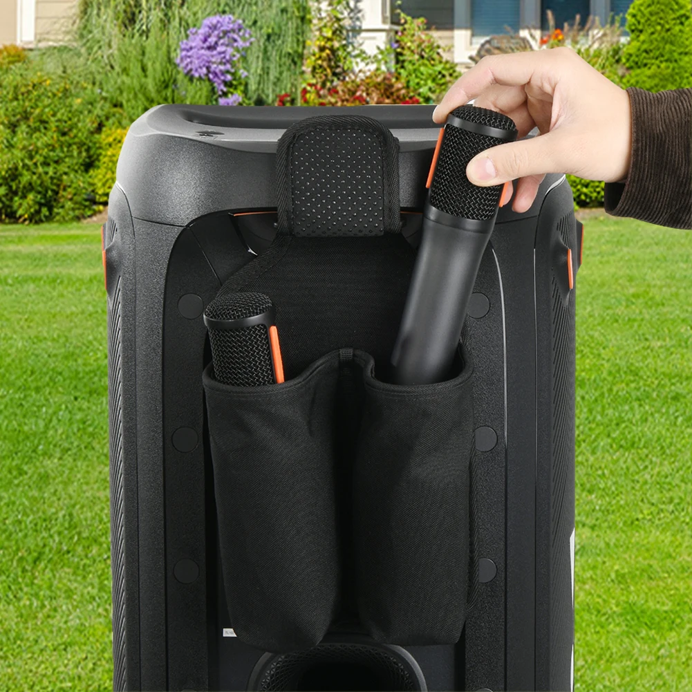 حامل ميكروفون، حامل تخزين، منظم ميكروفون لملحقات الميكروفون اللاسلكي JBL PartyBox