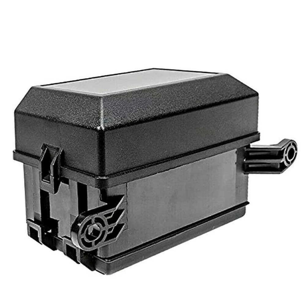 

12-Slot Relay Box 6 Relays 6 ATC/ATO Standard Fuses Holder Block Pins Universal for Automotive and Marine Use