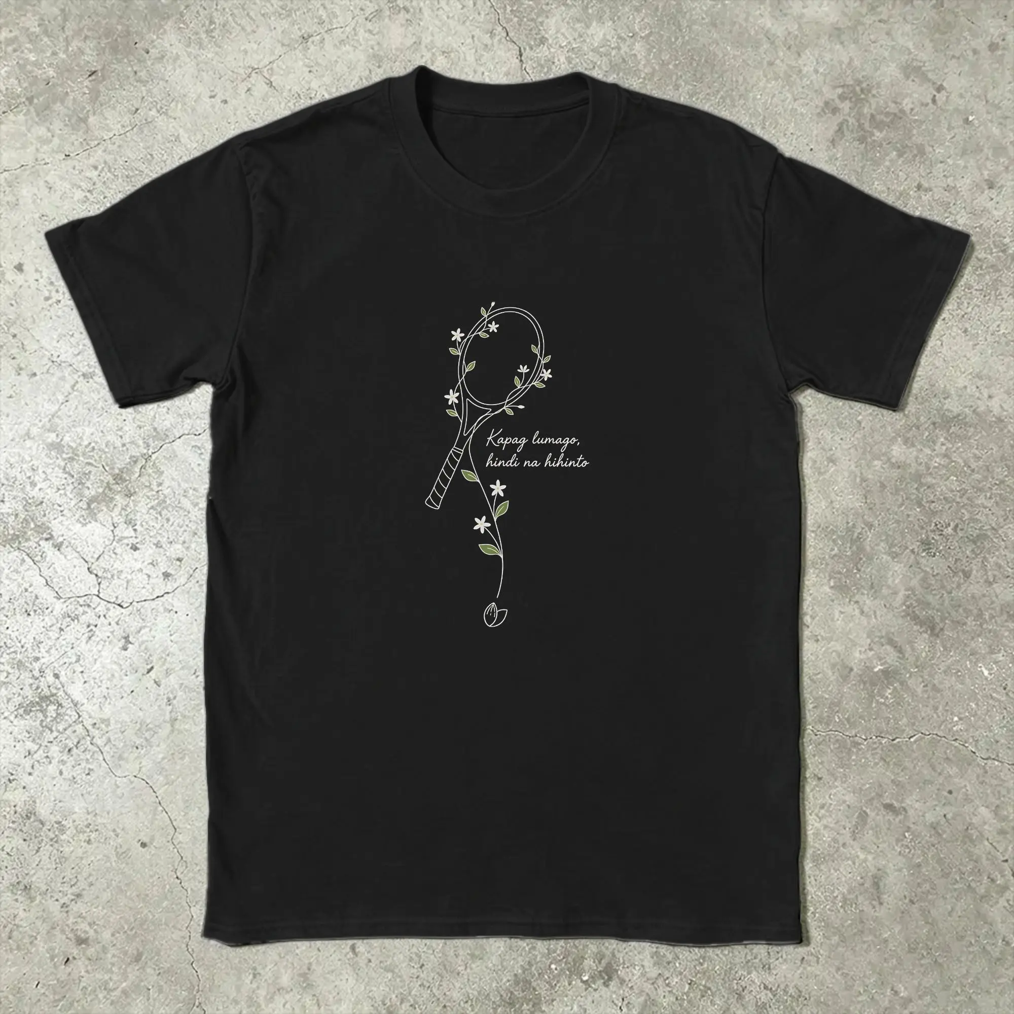 Tennis Player Alex Eala T-Shirts for Men  Novelty Pure Cotton Tees Crewneck Short Sleeve T Shirt Summer Clothing