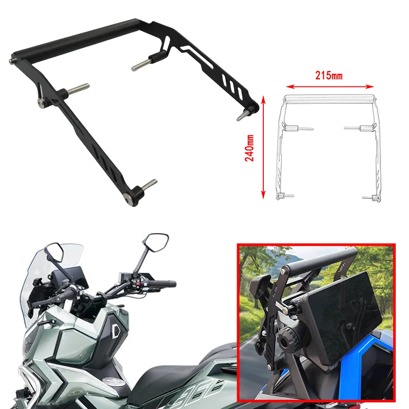 

Motorcycle Accessories Navigation Bracket GPS Navigation Extension Bar Mobile Phone Bracket Holder Fit For ZONTES 368G 2024 2025