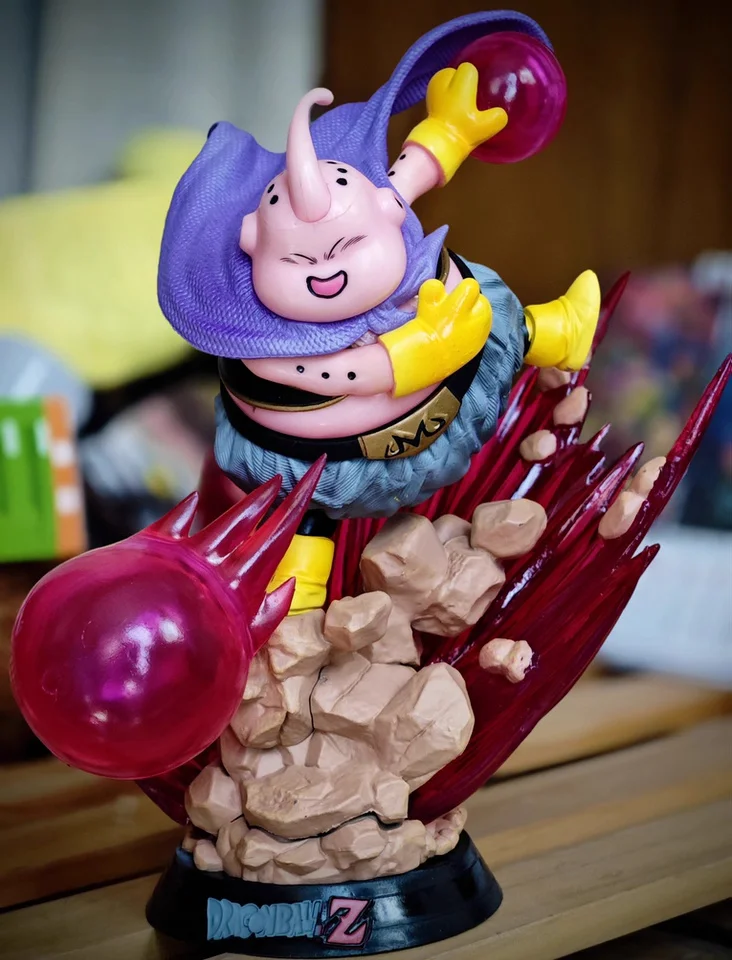 Anime Dragon Ball Z Frieza Energy Ball Statuetka Son Goku Figurka Akcji Super Saiyan Model Figurka Kolekcja PVC Ozdoba Zabawki