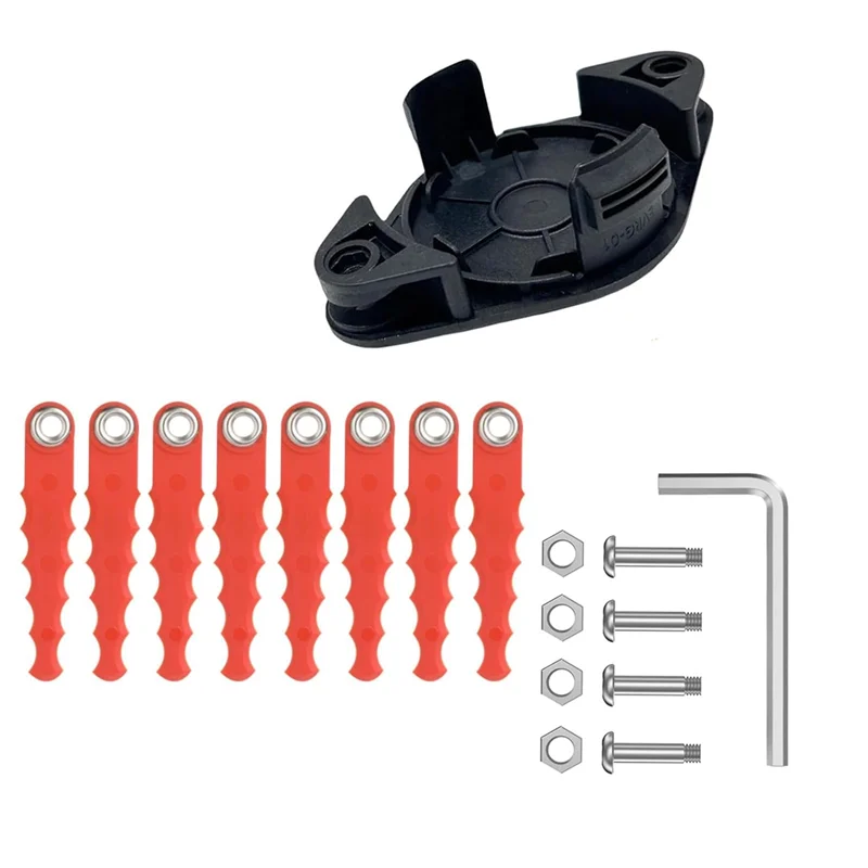A25F-Wacker For Hyper Tough 20V Max Replacement Blade Trimmer Head, Weeds Eater Blades, String Trimmer Part Number HT-19-401-003