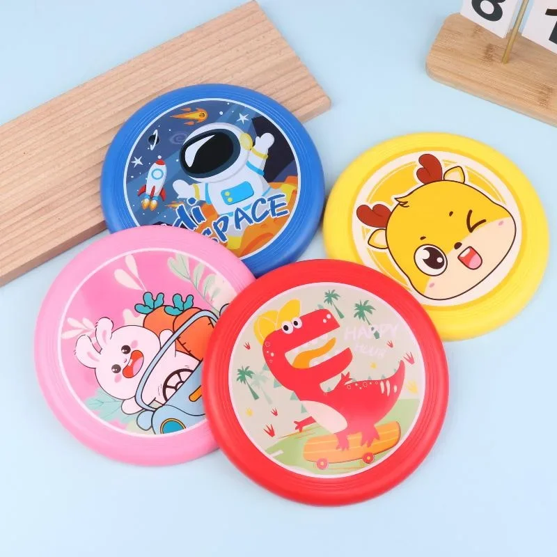 Weiche TPR-Scheibe für Kinder, Spielzeug, fliegende Untertasse, Outdoor-Sport, Strand, fliegende Scheibe, Handwurfspielzeug, Eltern-Kind-Interaktionsspiel