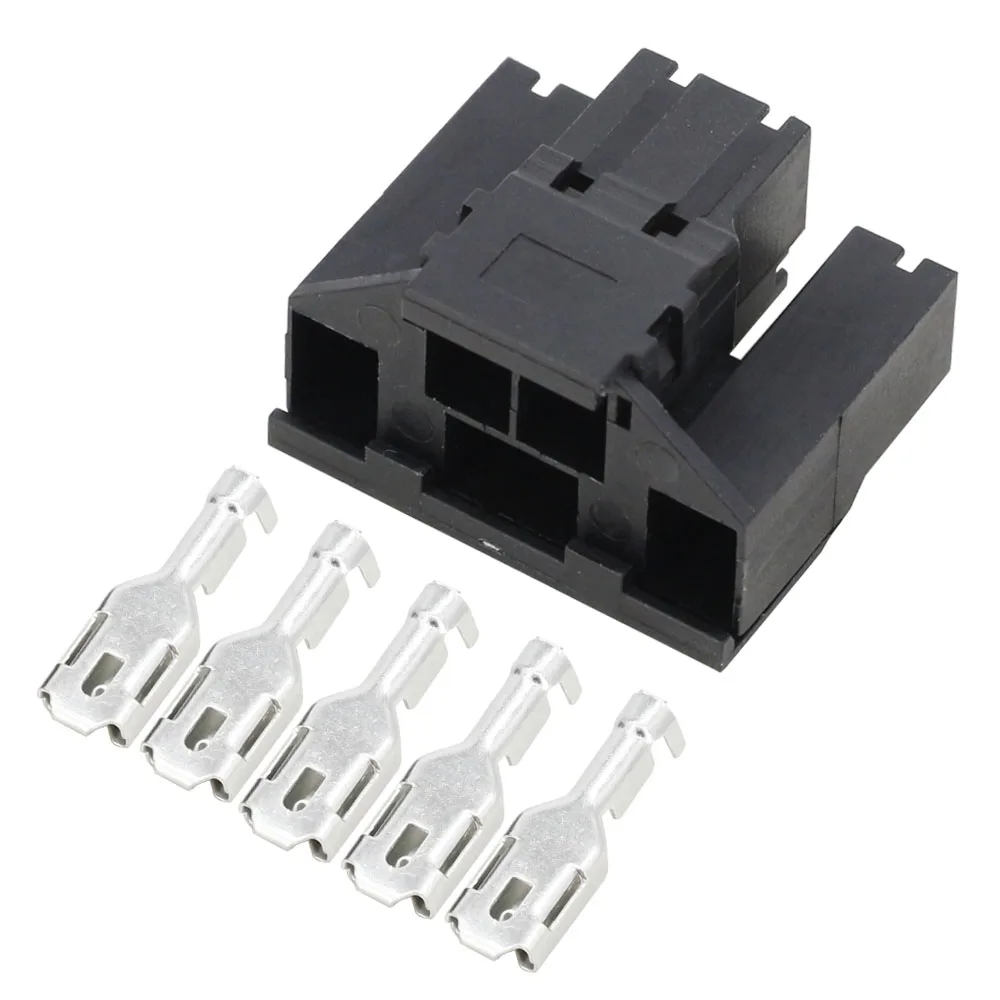 DJ7052-6.3-21 Car Relay Holder 5 Pin 5 Way Automotive Relay Socket