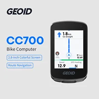 GEOID CC700 GPS ordenador para bicicleta pantalla a Color de 2,8 pulgadas navegación en ruta velocímetro de bicicleta WIFI odómetro de ciclismo impermeable