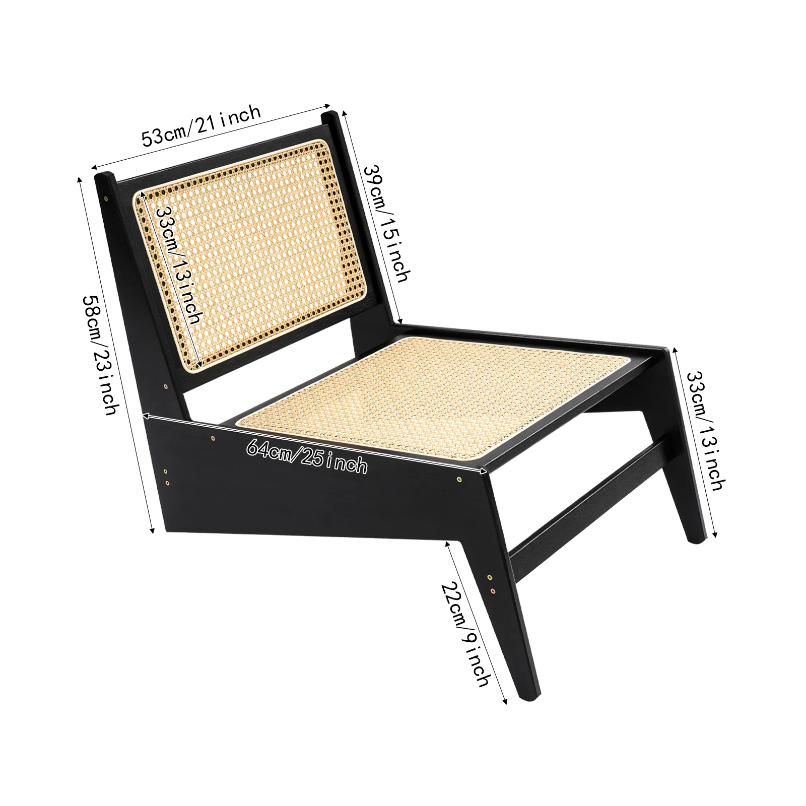 Home Bamboo Chair, Bamboo Accent Chair, Comfy Bamboo Chairs image 7