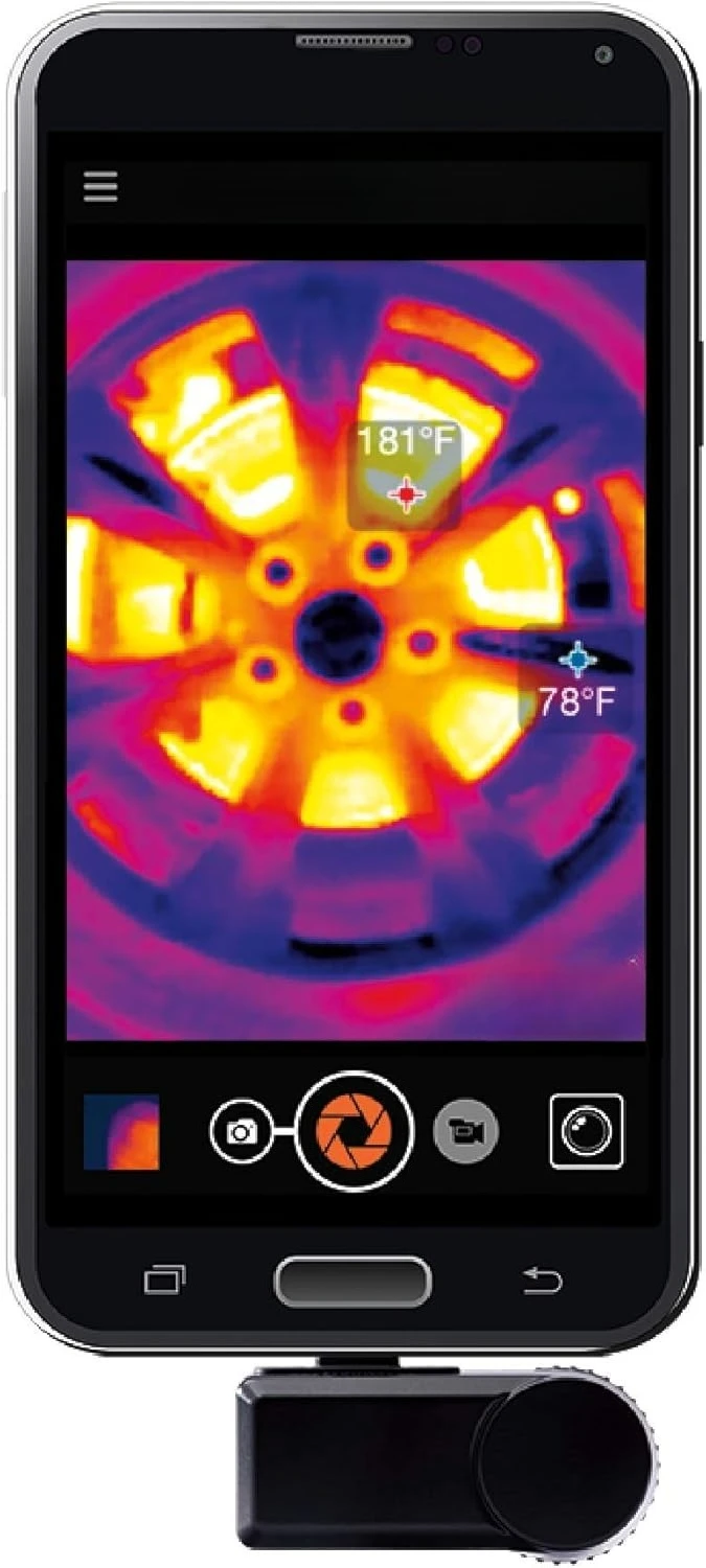 Cámara de imágenes térmicas compacta y multiusos CW-AAA para Android USB-C