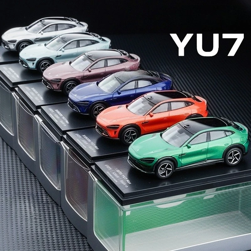

1/64 Original Car Model YU7 Suv Su7 Max Alloy Car Model Small Proportion Car Static Ornament Multiple Colors