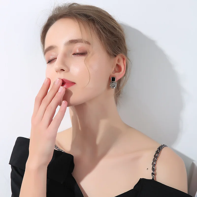 Fashion Statement Earrings Big Geometric Round Earrings For Women Hanging Dangle Earrings Drop Earing Modern Female Jewelry image 2
