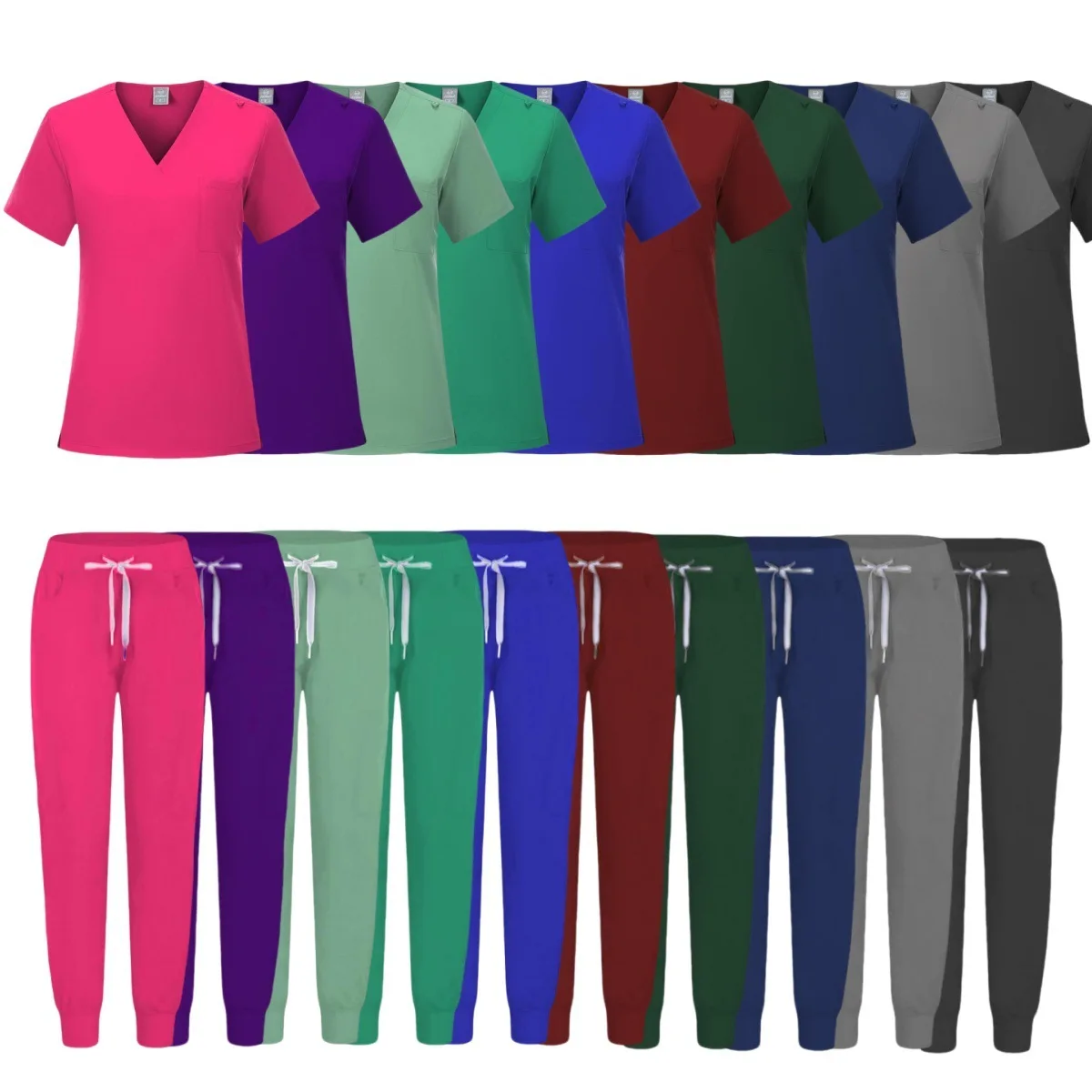 Handwaskleding, medische uniformen, hydrotherapie- en gezondheidszorgwerk, schoonheidssalonverpleging voor dames, chirurgische kleding