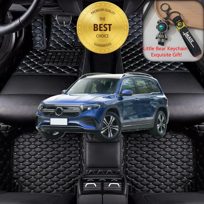 Tapis de sol de voiture adapté à Mercedes-Benz EQB Electric SUV 2021 – 2023, accessoires de voiture, tapis automobile, conduite à gauche/droite