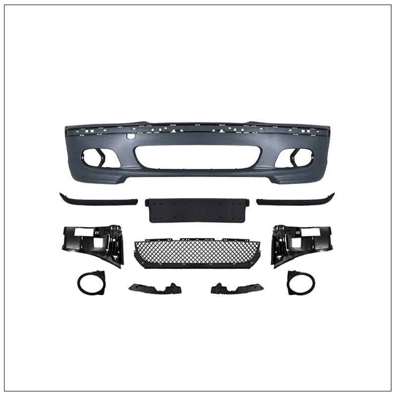 

Car Front Bumper Assembly for BMW 3 Series E46 1999-2004 modified ABS bottom Grille Surround body kit Car Accessories