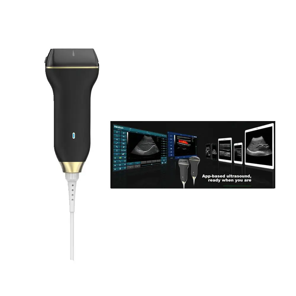 High Resolution Handheld Pocket USB Color Doppler linear probe portable ultrasound probe