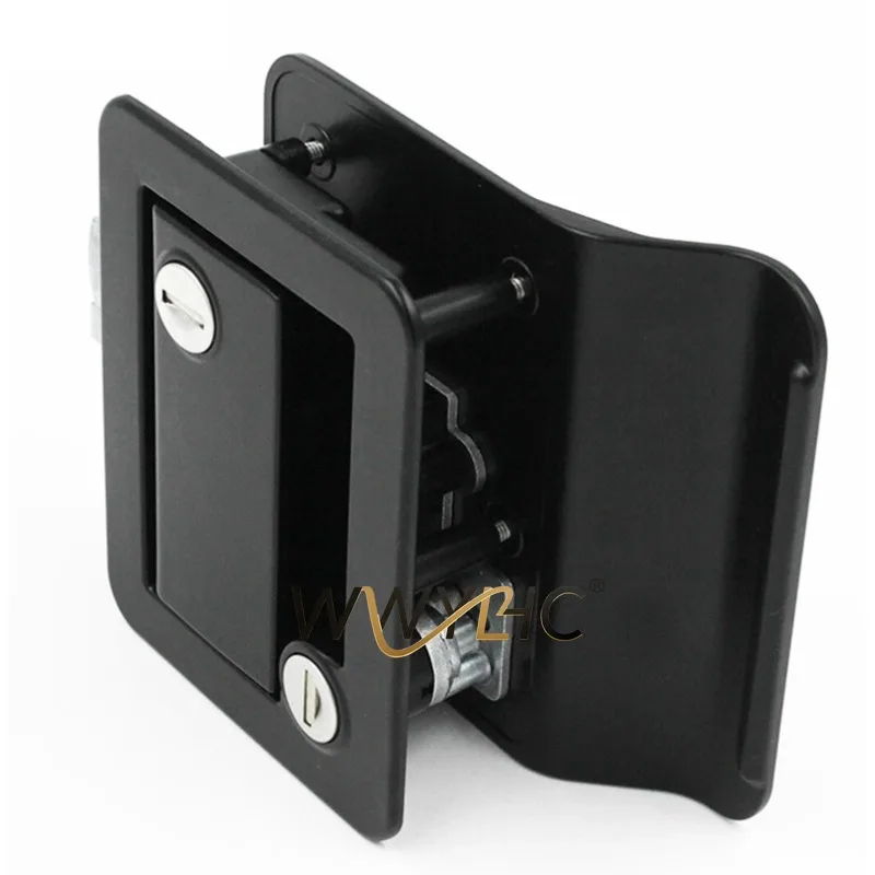 Aplicable a Sko, cerradura de cabina abierta interior y exterior, Panel de puerta de coche de cabina especial, cerradura mecánica RV3 A7902