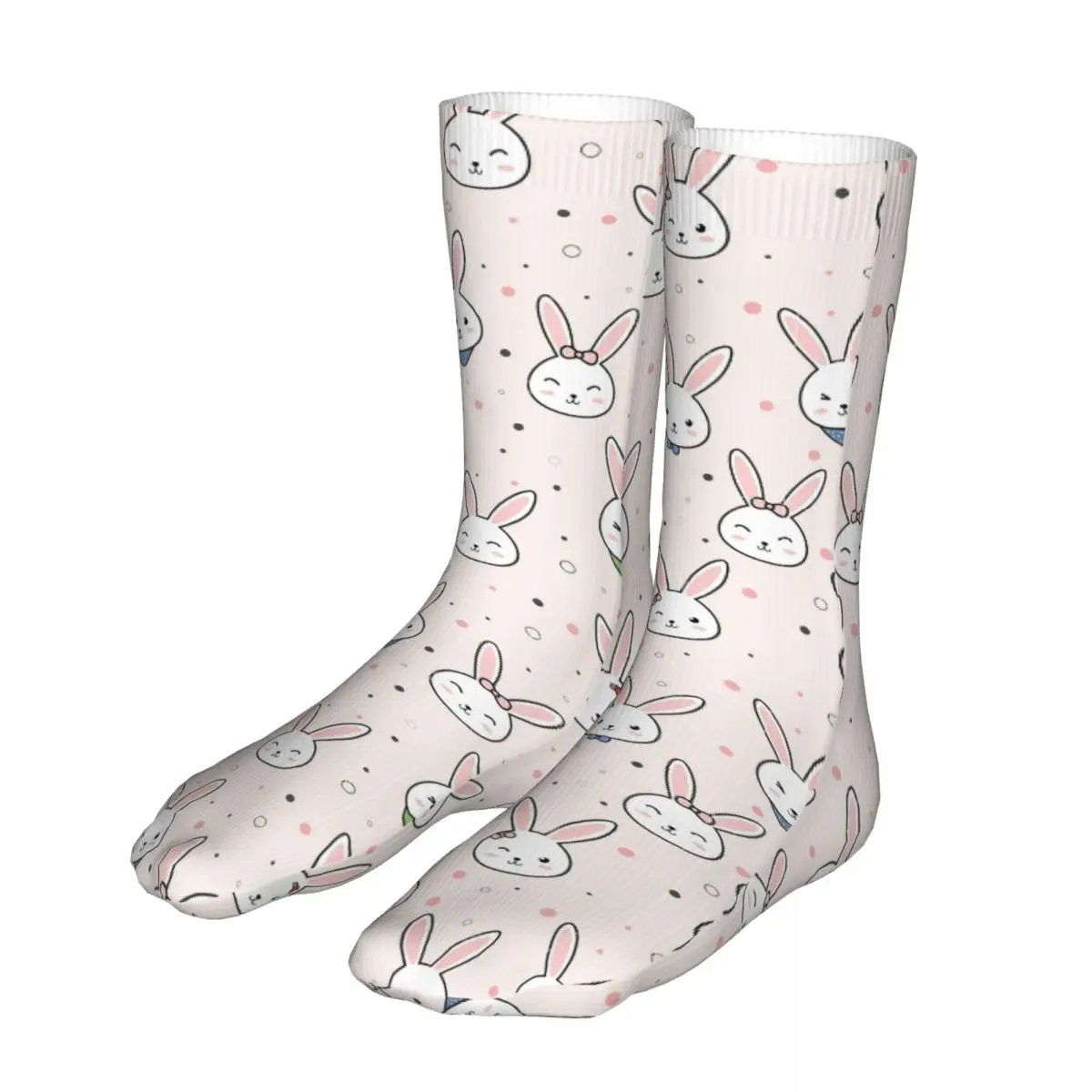 Animal Pattern Rabbit Socks Men's Women's Casual Cute Animal Socks Harajuku Spring Summer Autumn Winter Socks Gifts