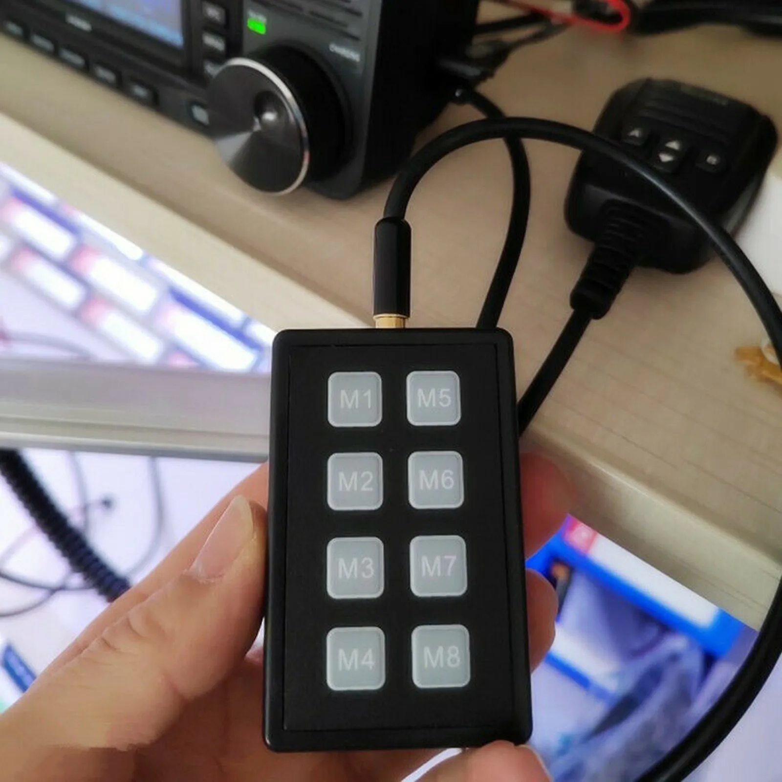 Imagem -05 - Ssb cw Rtty Controlador para Icom Rádio Atalho Controle Teclado Ic705 Ic-7300 Ic-7100 Ic-7410 Ic705 7000