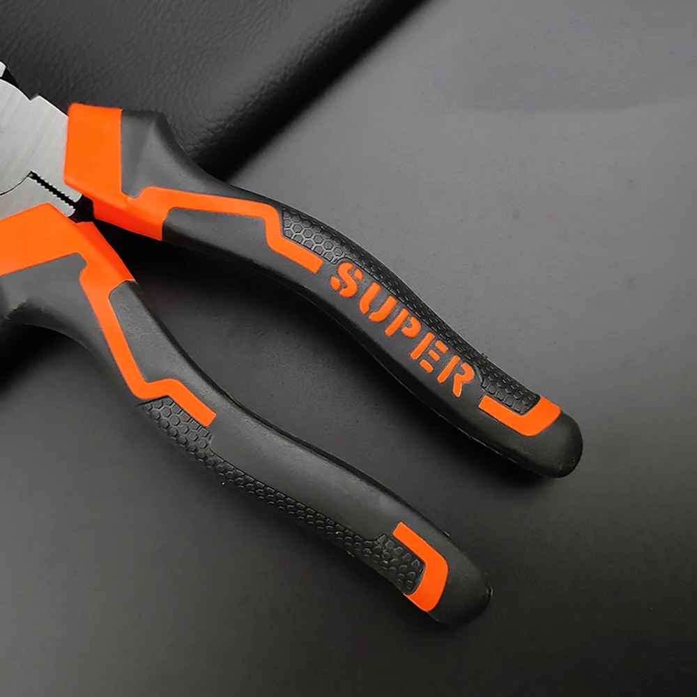 كماشة الأسلاك، كماشة قطرية حادة كبيرة الفتح كماشة أنف إبرة، لقطع، أدوات الأسلاك المعدنية والالتواء #3