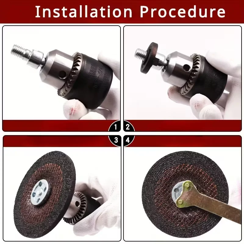 5-stück Hand Bohrer Winkel Grinder Pleuel Elektrische Bohrer Umwandlung Kopf Konverter Schneiden Winkel Grinder Zubehör