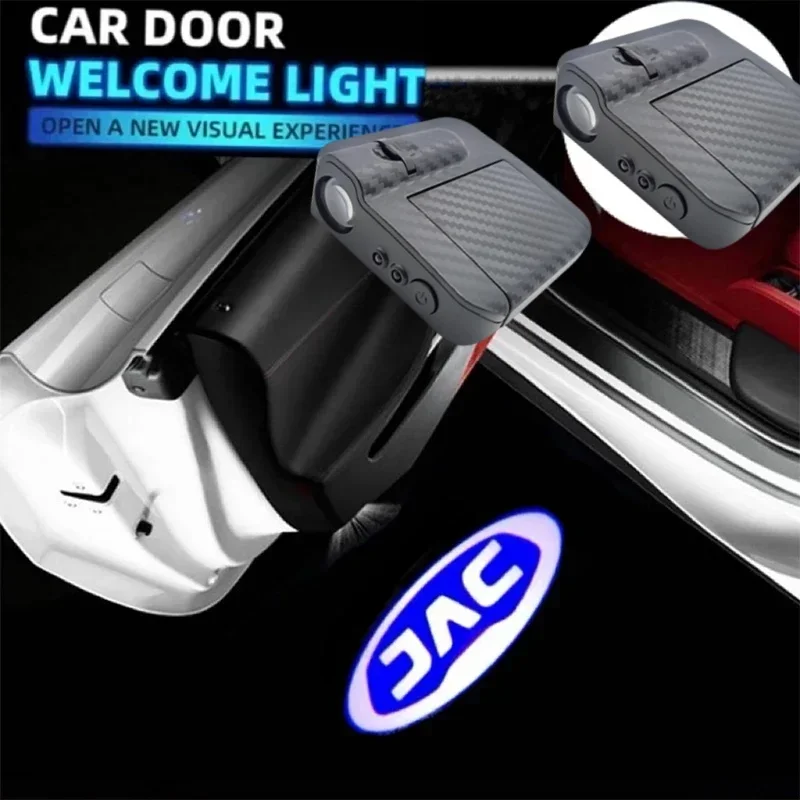 

2Pcs LED Car Door Welcome Lamp Logo Projector Ghost Shadow Courtesy Atmosphere Light for JAC A13 T6 T8 M4 M2 S3 S5 A30 Accessory