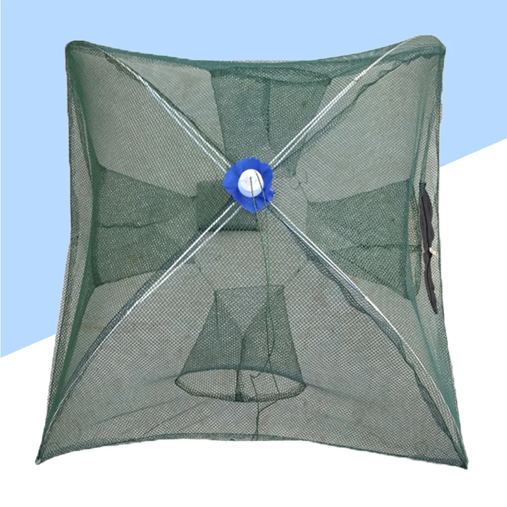 

Foldable Fishing Entrance Umbrella Head Trap for Crabs Lobster Shrimp Crawfish Minnows Automatic Foldable Landing Net