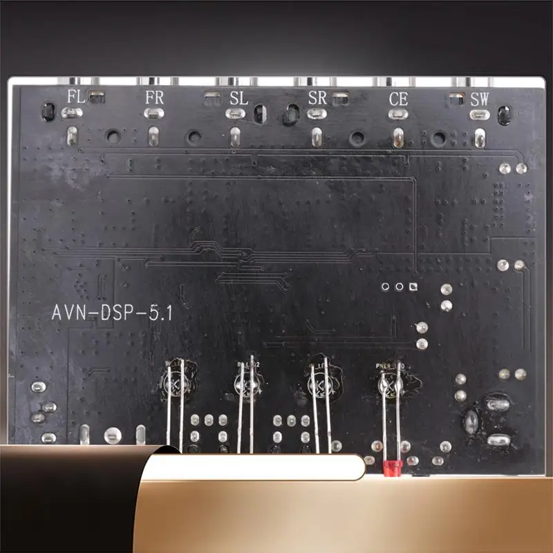 

1 PCS 5.1 Channel Audio Decoder Black PCM Digital Optical Coaxial DTS RCA Hifi Stereo Audio Home Theater Decoder Board Amplifier