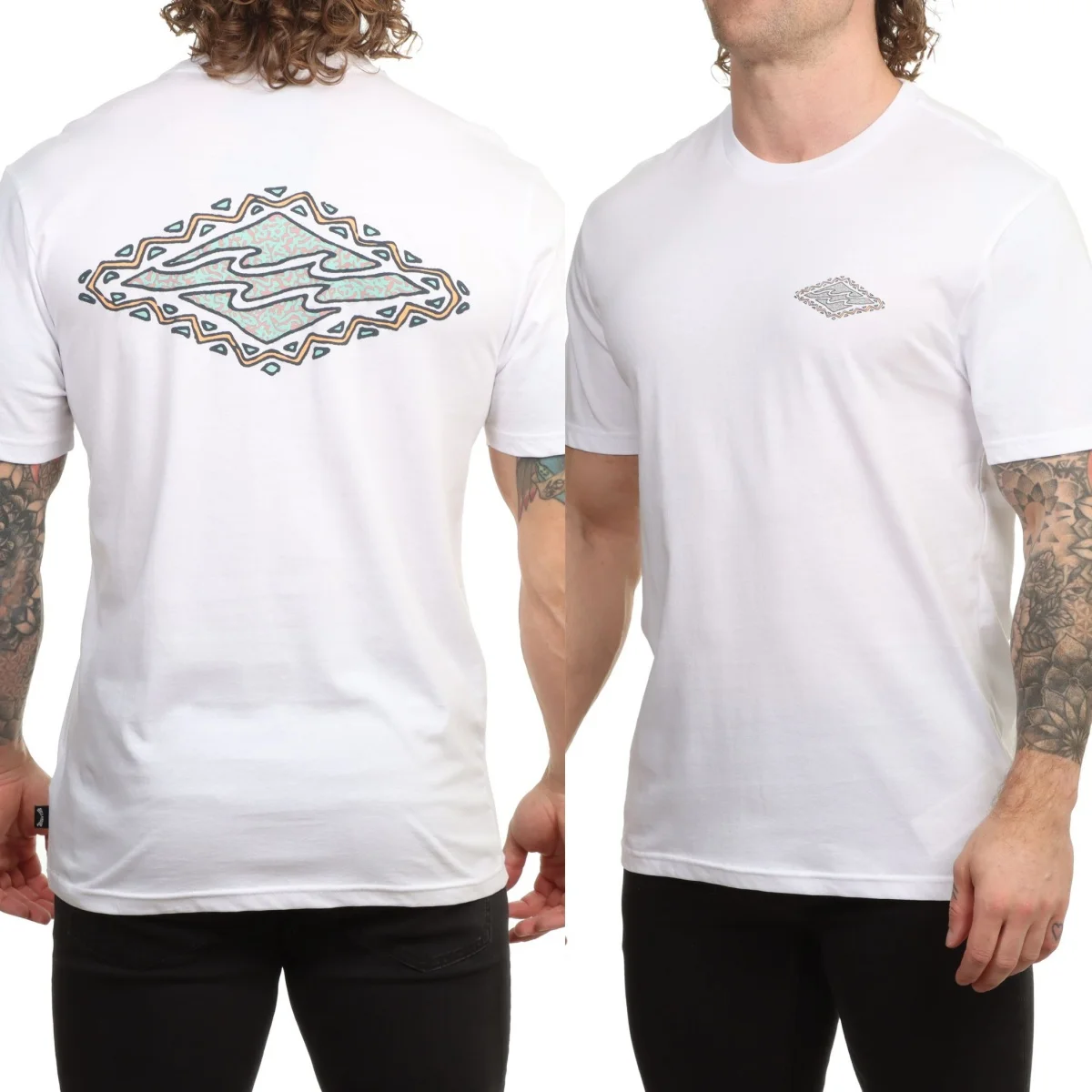 Black Crayon Wave Surfing Outdoor Clothing Brand T-shirt Cotton Graphic Tee Men Women Summer Streetwear