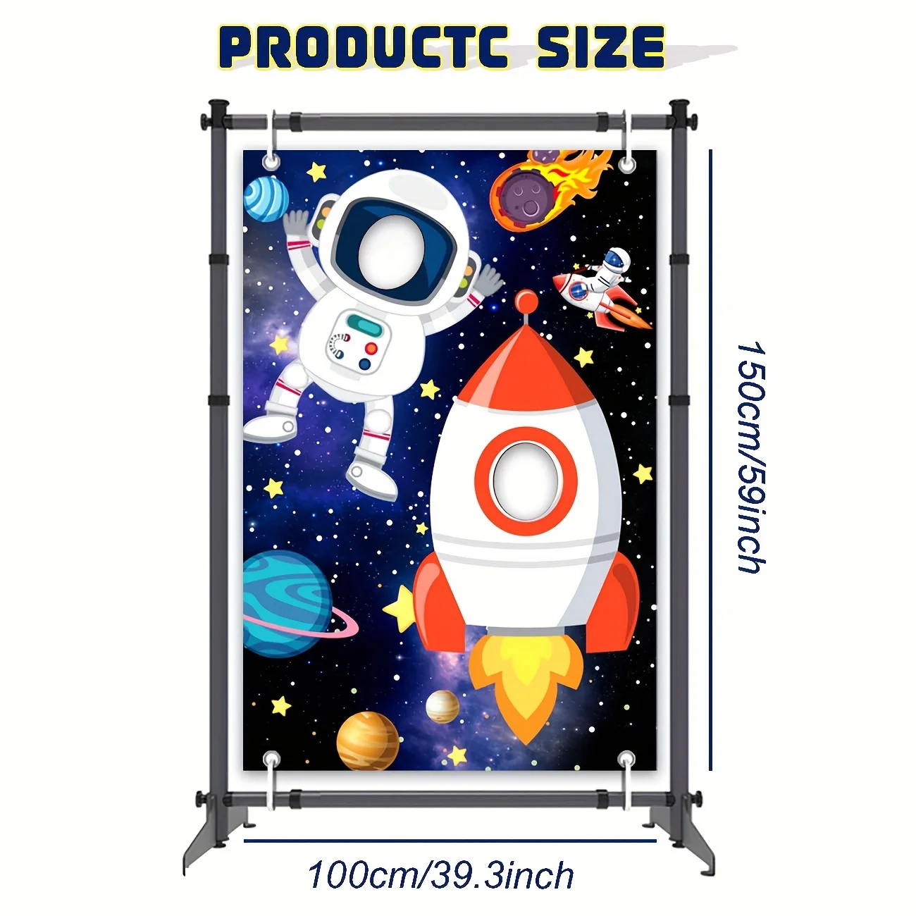 Space Birthday Decorations Space Themed Party Decorations Birthday Party Supplies Space Photo Prop Space Backdrop Banner