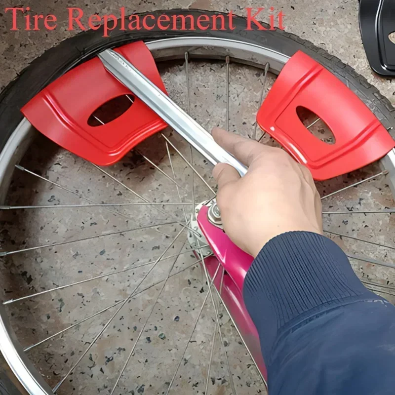 Motorcycle Tire Changer Set Wheel and Tire Repair Tool Rim Protector Universal Tire Changing for ATV Four-wheel Motorcycles