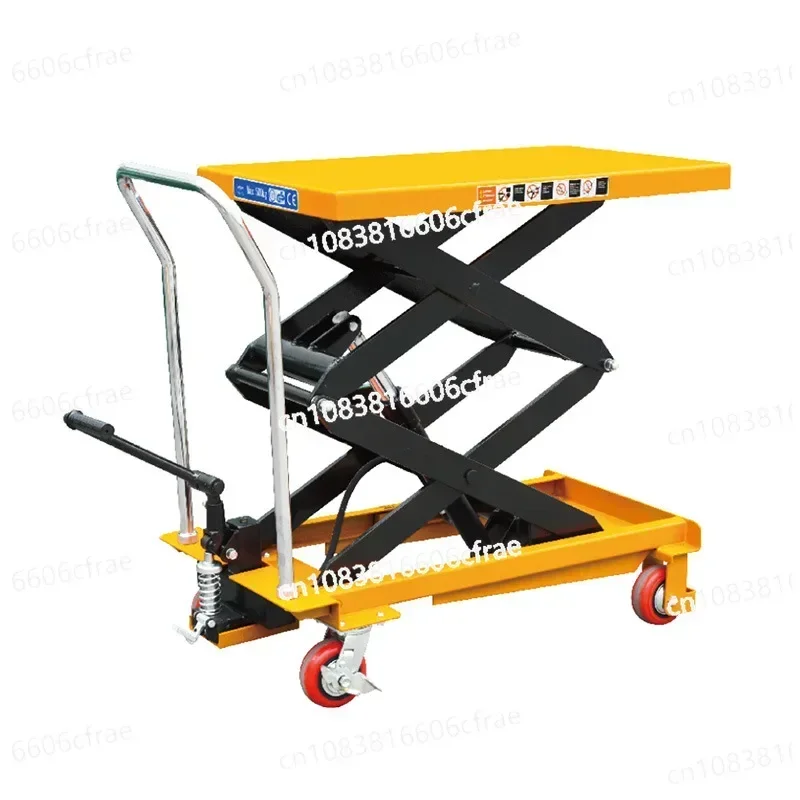 Manual Platform Cart PT150PTS500PTD1000 Mold Manual Hydraulic Platform Lifting Trolley