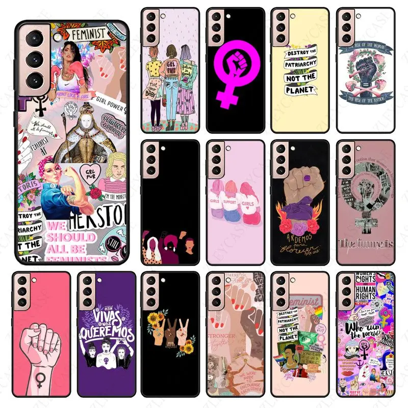 Feminist Feminism Phone Cover For samsung galaxy S24 ULTRA S23PLUS S21 S20fe S20ULTRA S21Fe S22PLUS S23ULTRA case