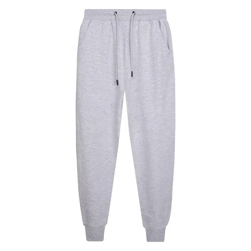 

MRMT 2025 Brand New Cotton Terry Sanitary Pants Thin For Men Straight Leg Bound Sports Pant Loose Casual Trousers