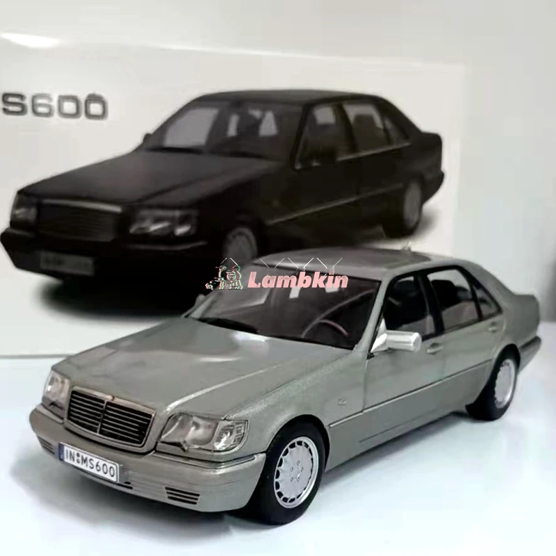 Model Decoration 1:18 For Benz S600 W140 Tiger Ben simulation metal car ornaments collectible alloy car model car