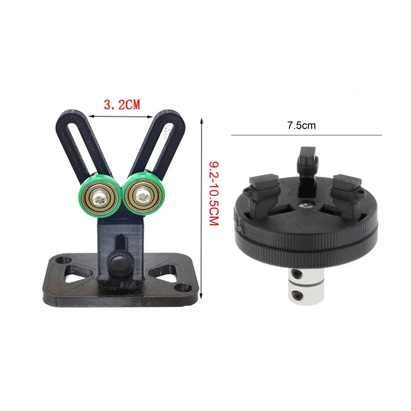 Adjustable Stand Supplies Rod Wrapping Machine Fishing Rod Repair Fishing Winding Machine Set Height 9.2-10.5cm Fishing Rod Tool image 6