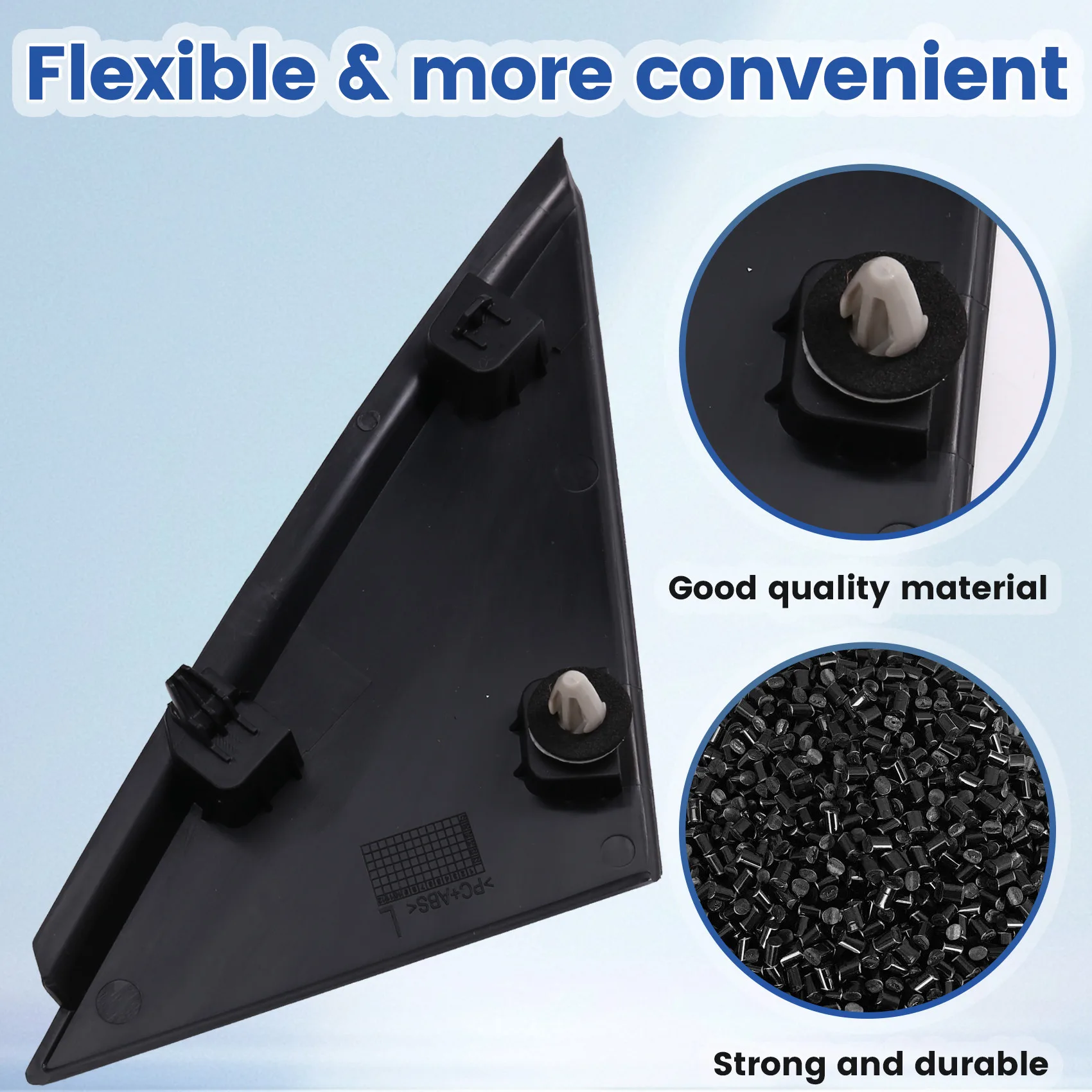 

A73X-угловая рамка окна заднего вида, боковое дверное зеркало, треугольная накладка, новая для Buick Lacrosse 2016-2021