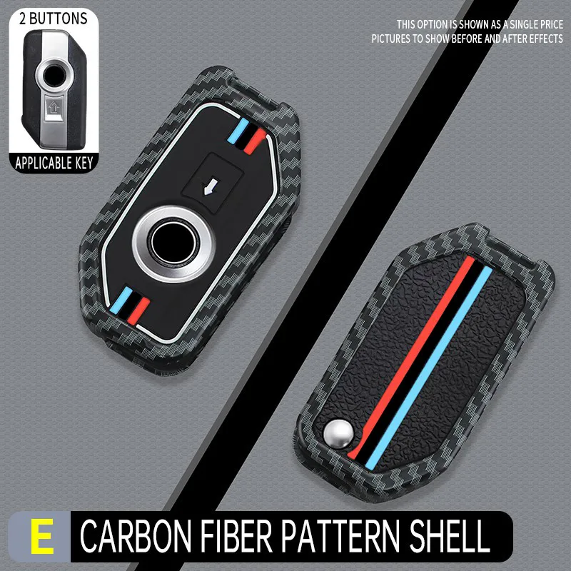 Key Cover Shell Fob Case Skin Holder For BMW Motorcycle F750GS F850GS K1600GT R1200GS LC ADV R1250GS ADV keychain accessories