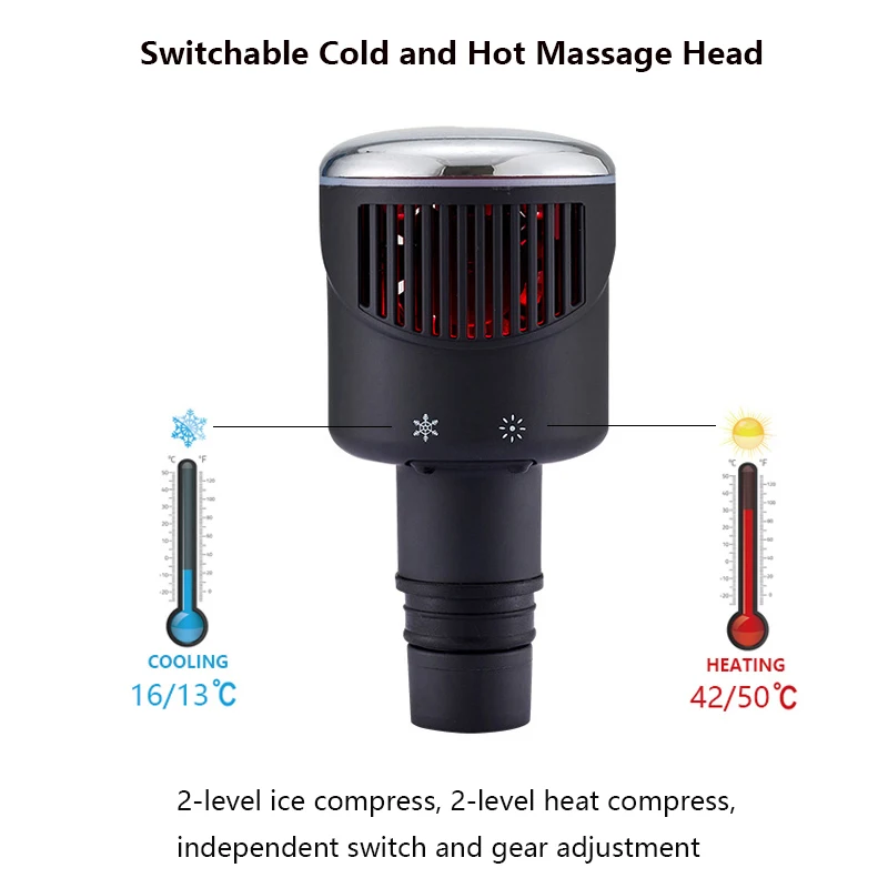 Heat/ Cold Massage Gun 2022 New Upgrade , Easore X5 Pro Deep Muscle Massager With 11/12 Heads Brushless Motor For Home Gym